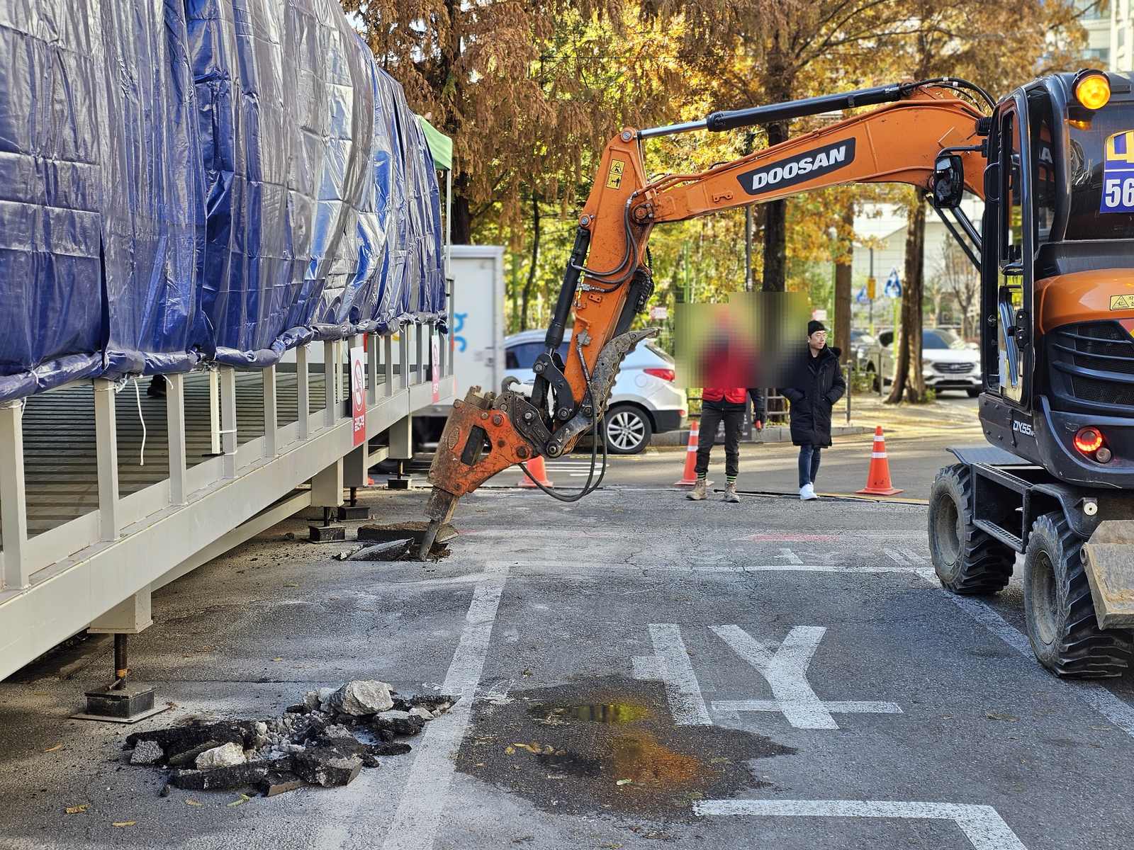 서울 성동구 성수동 쿠팡 부분철거 현장 사진 10