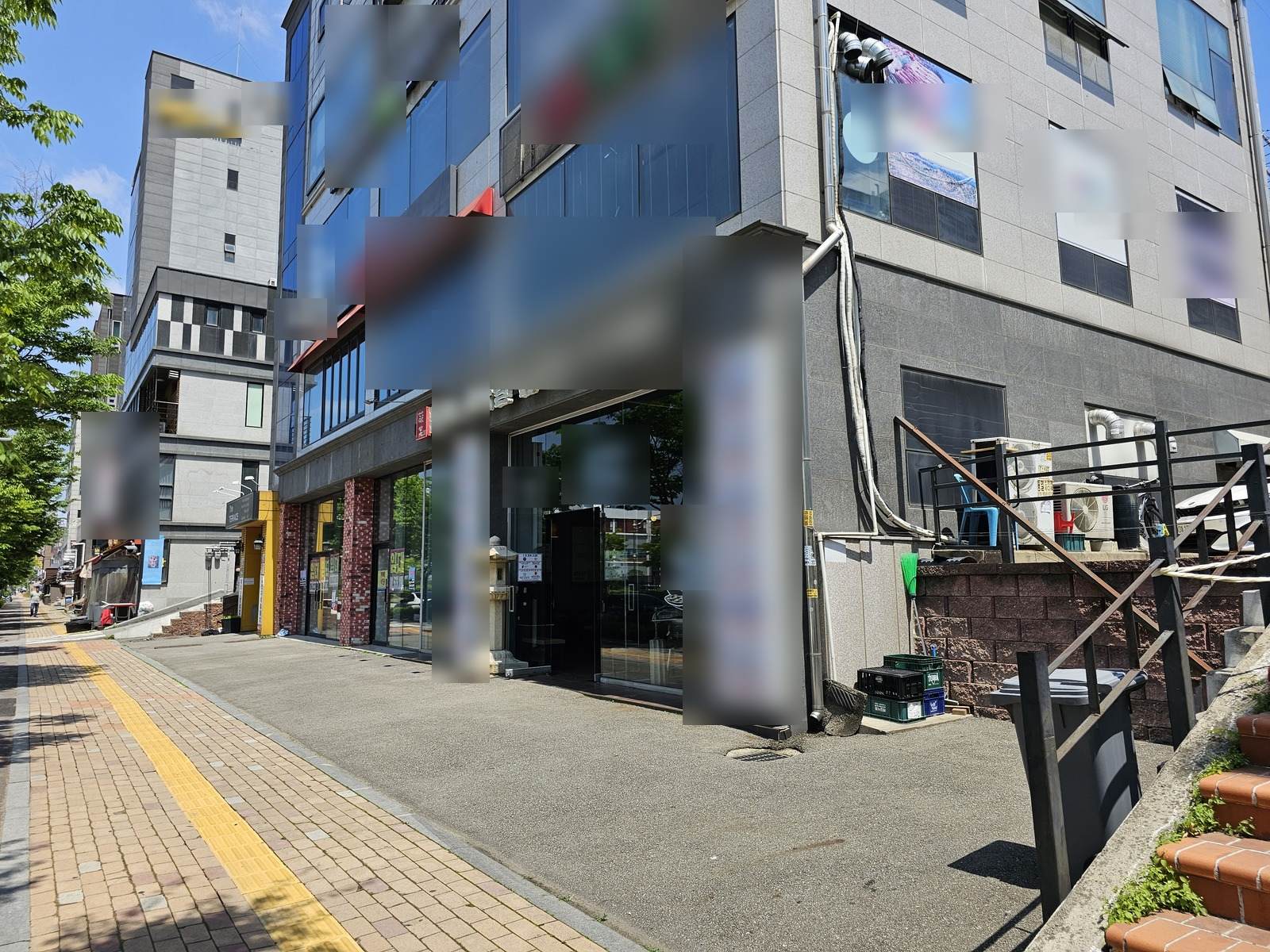 수원 매탄동 순대국 매장 철거 전 외관